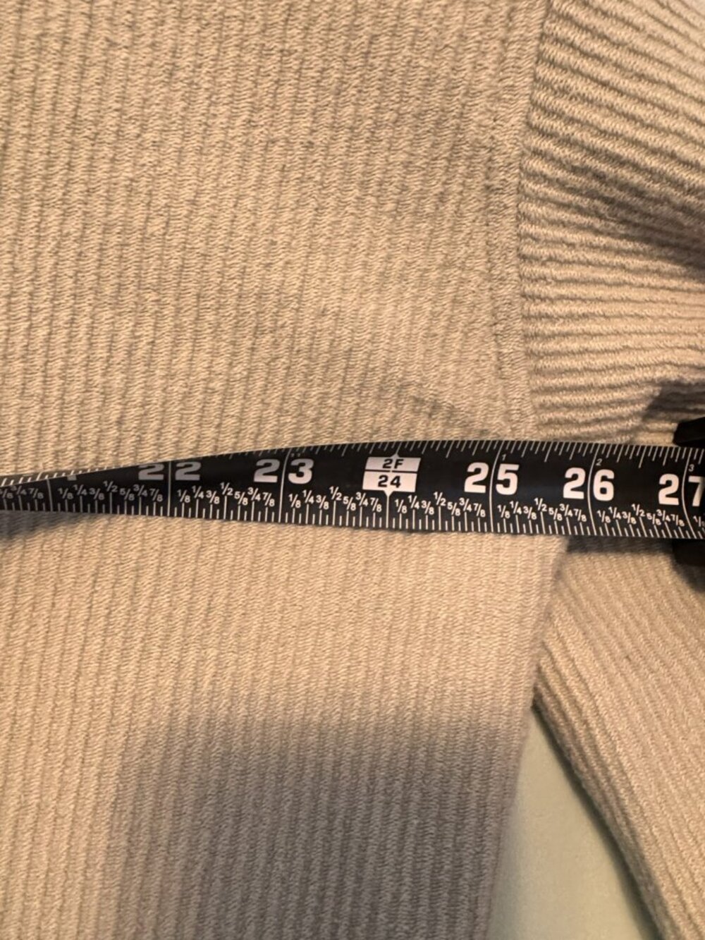 Aerie Textured Henley Hoodie – Taupe – Size Medium - CG0515 - Picture 4 of 6